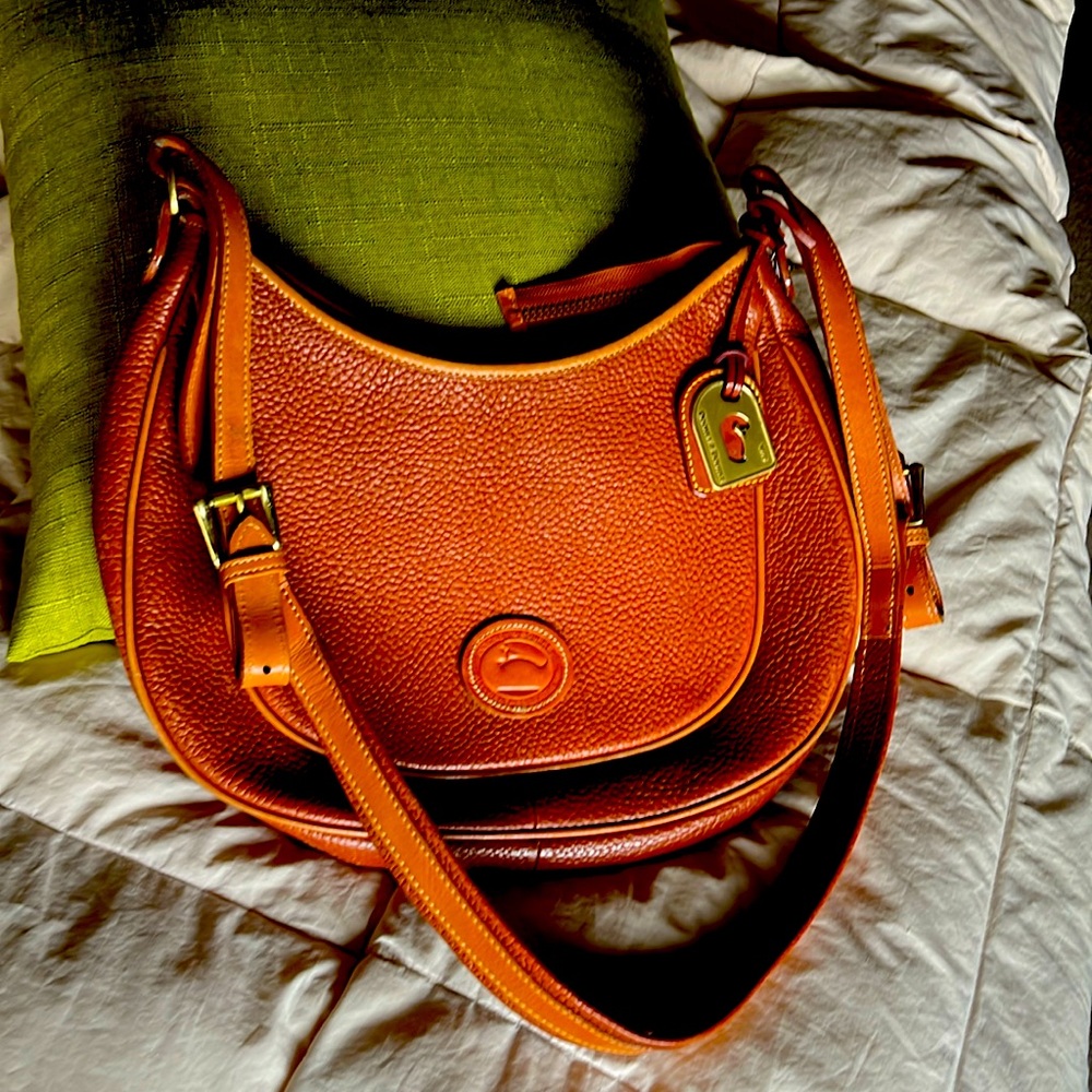 Purse, leather Dooney & Burke